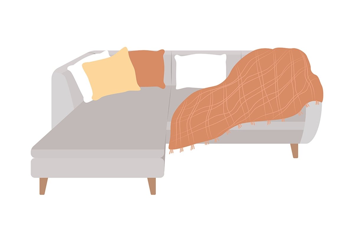 Decorative furniture vector item bundle