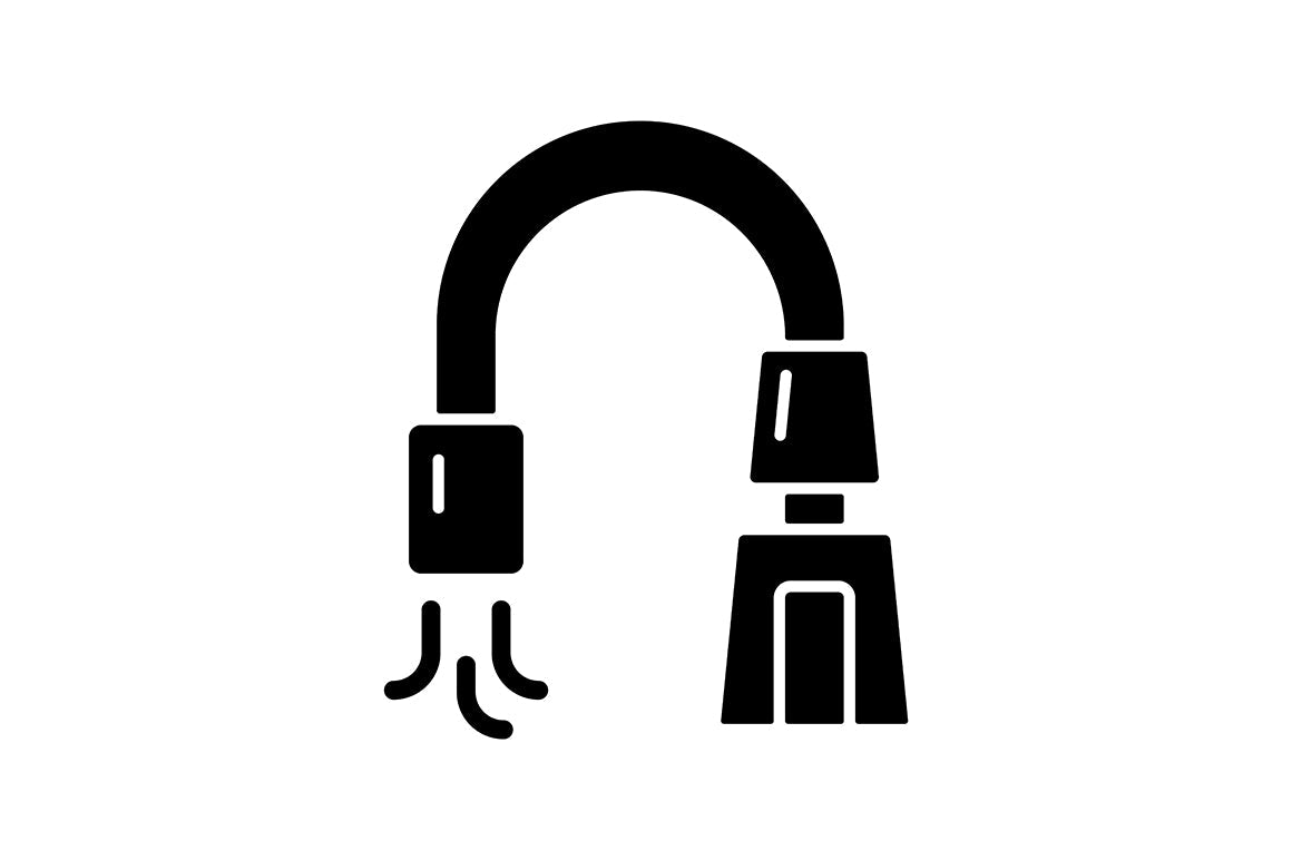 Dentistry tools and materials black glyph icons set on white space
