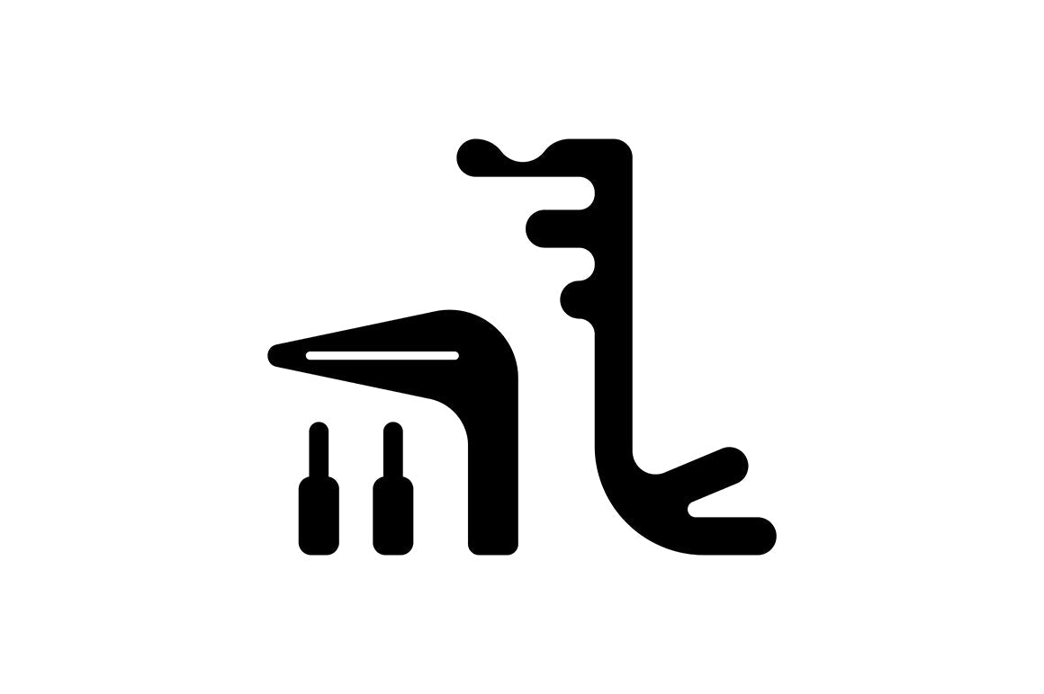 Dentistry tools and materials black glyph icons set on white space