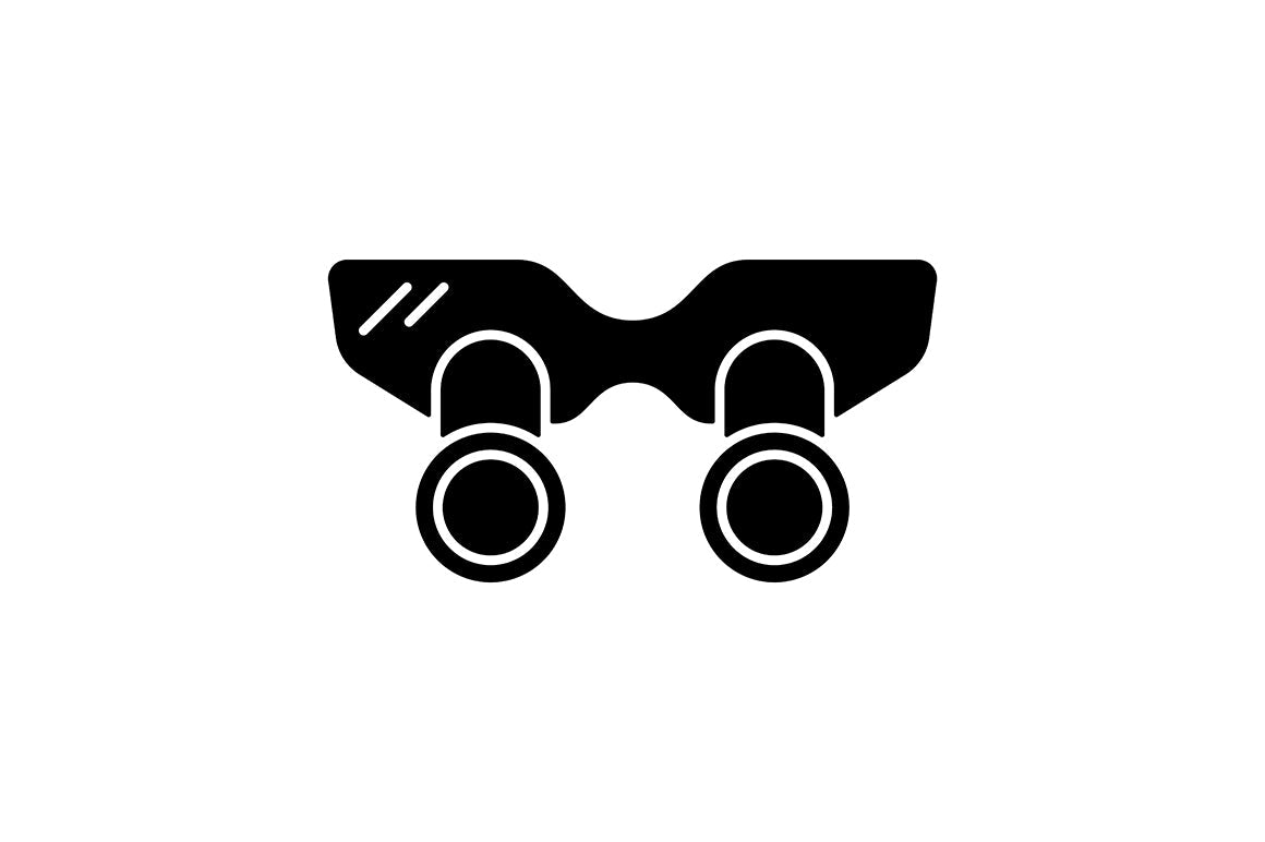 Dentistry tools and materials black glyph icons set on white space