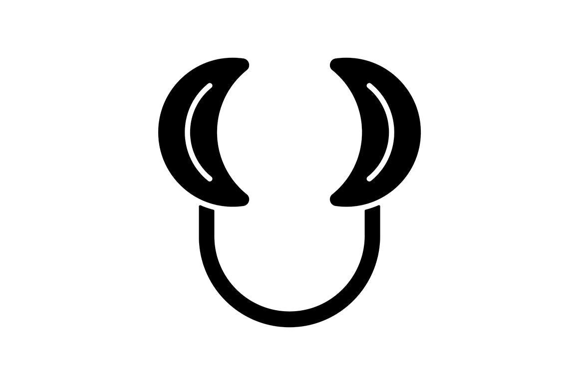 Dentistry tools and materials black glyph icons set on white space