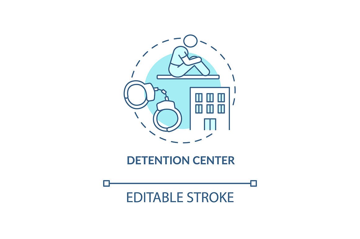 Deportation Concept Icons Bundle