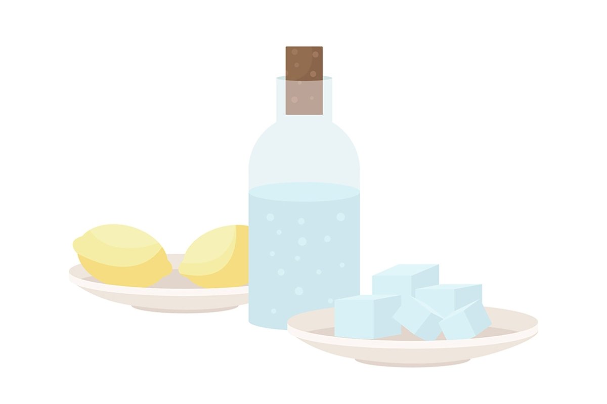 Different objects vector illustration bundle