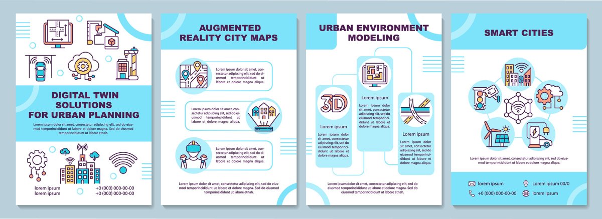 Digital twin brochure template