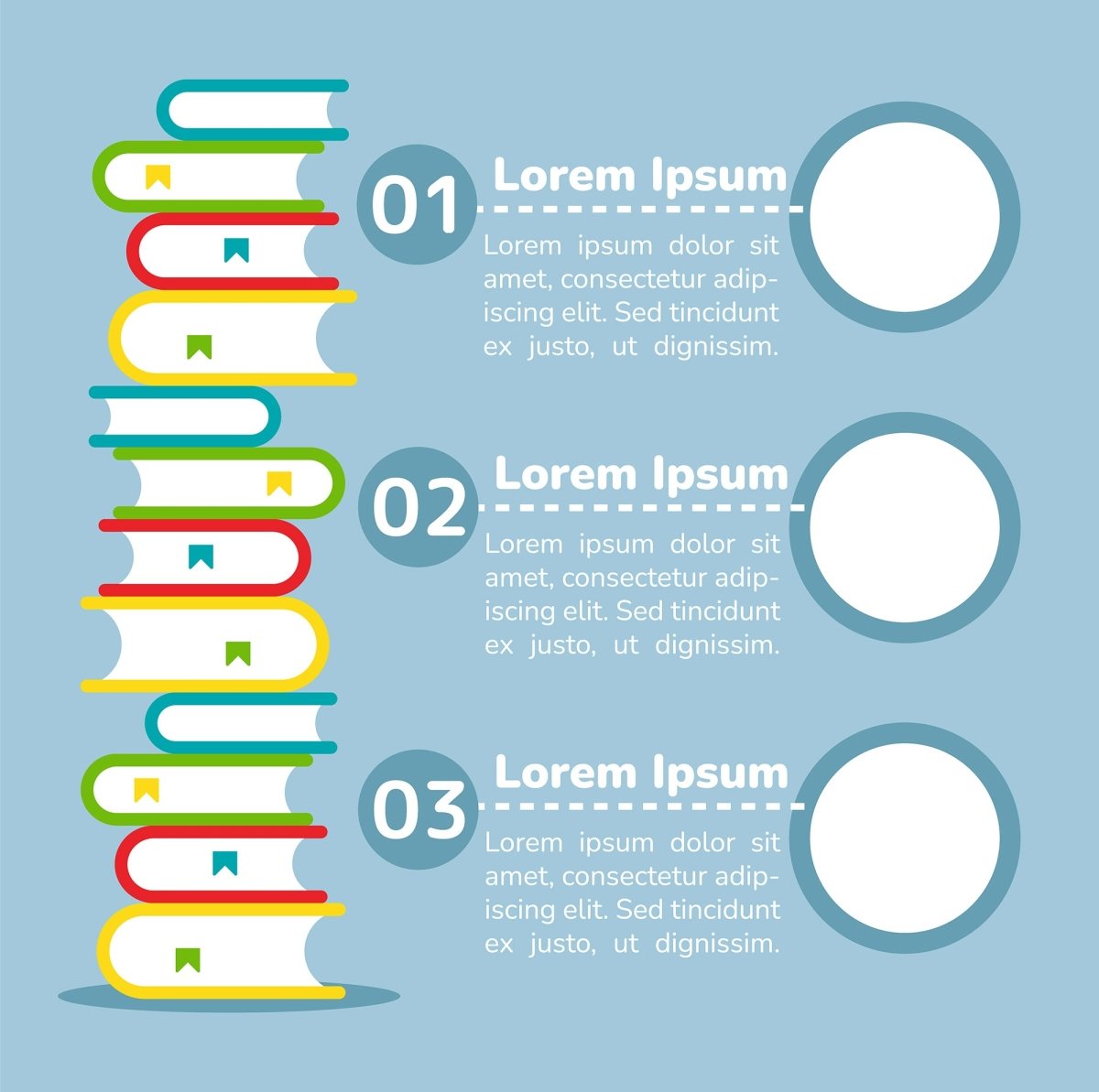 Education infographic chart design template bundle