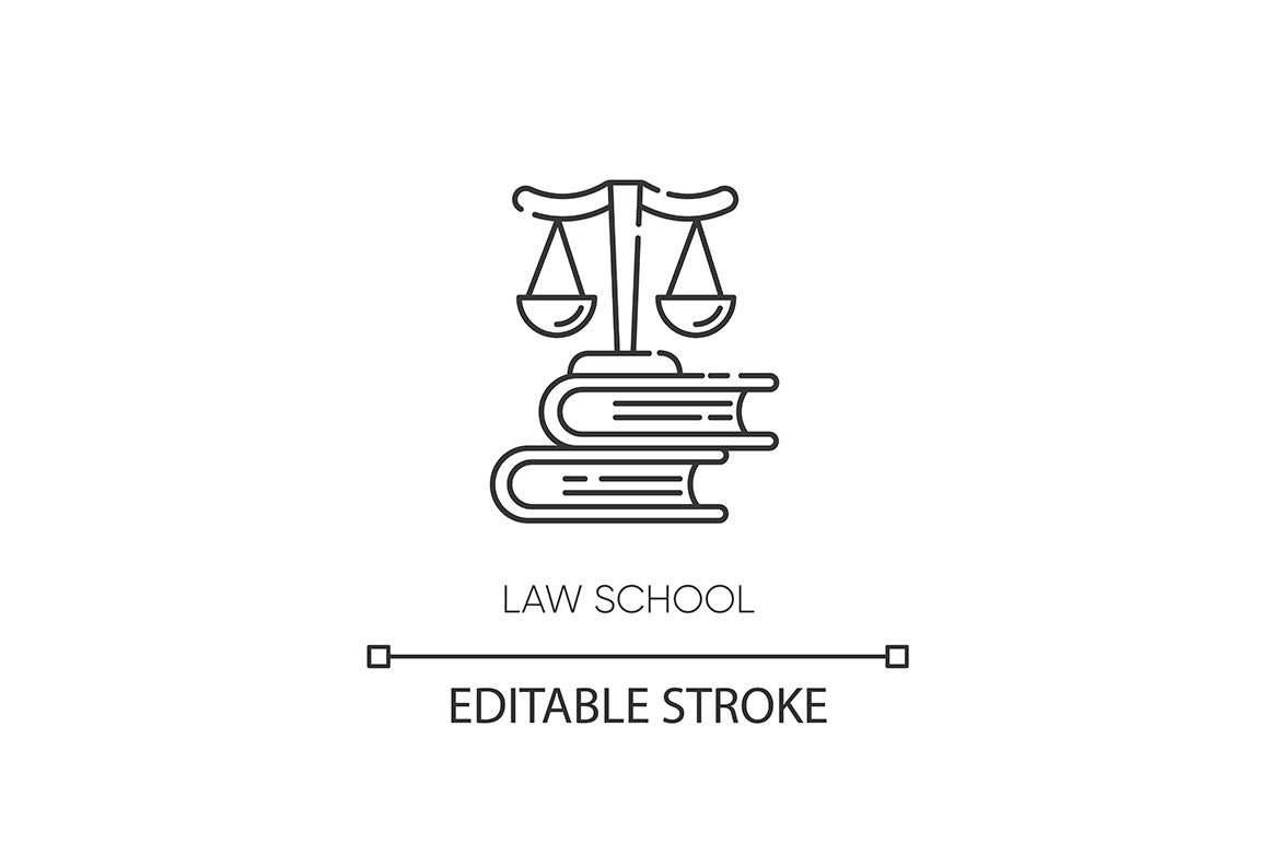 Education pixel perfect linear icons set