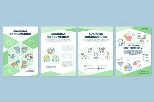 Effects of Consumerism Brochure Bundle