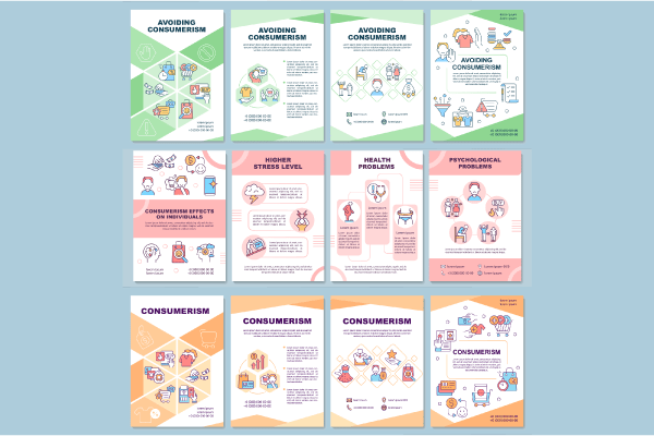 Effects of Consumerism Brochure Bundle