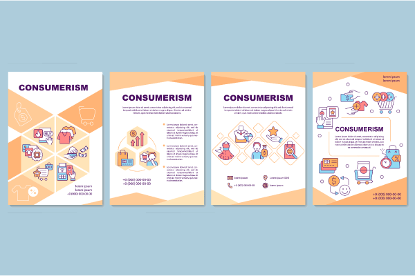 Effects of Consumerism Brochure Bundle