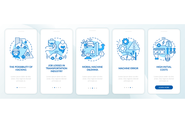 Electric Vehicle App Screen Bundle