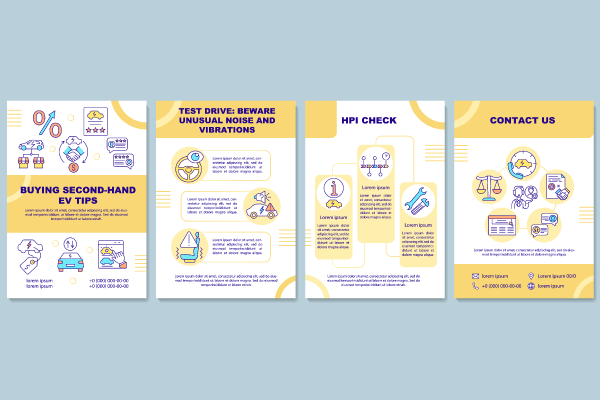 Electric Vehicle Brochures Bundle