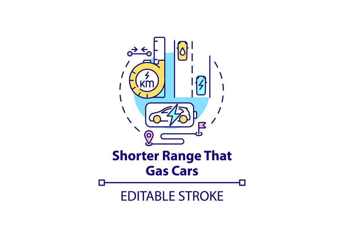Electric Vehicle Icons Bundle