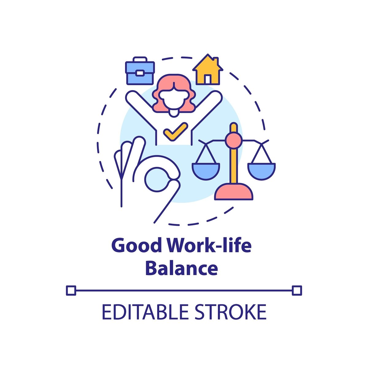 Employee motivation 34 concept icons bundle
