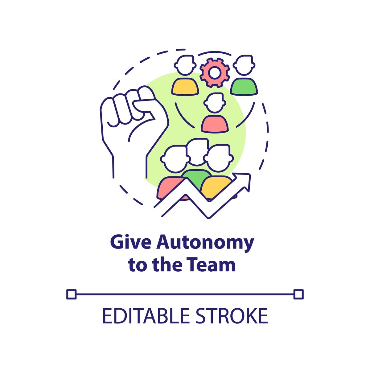 Employee motivation 34 concept icons bundle