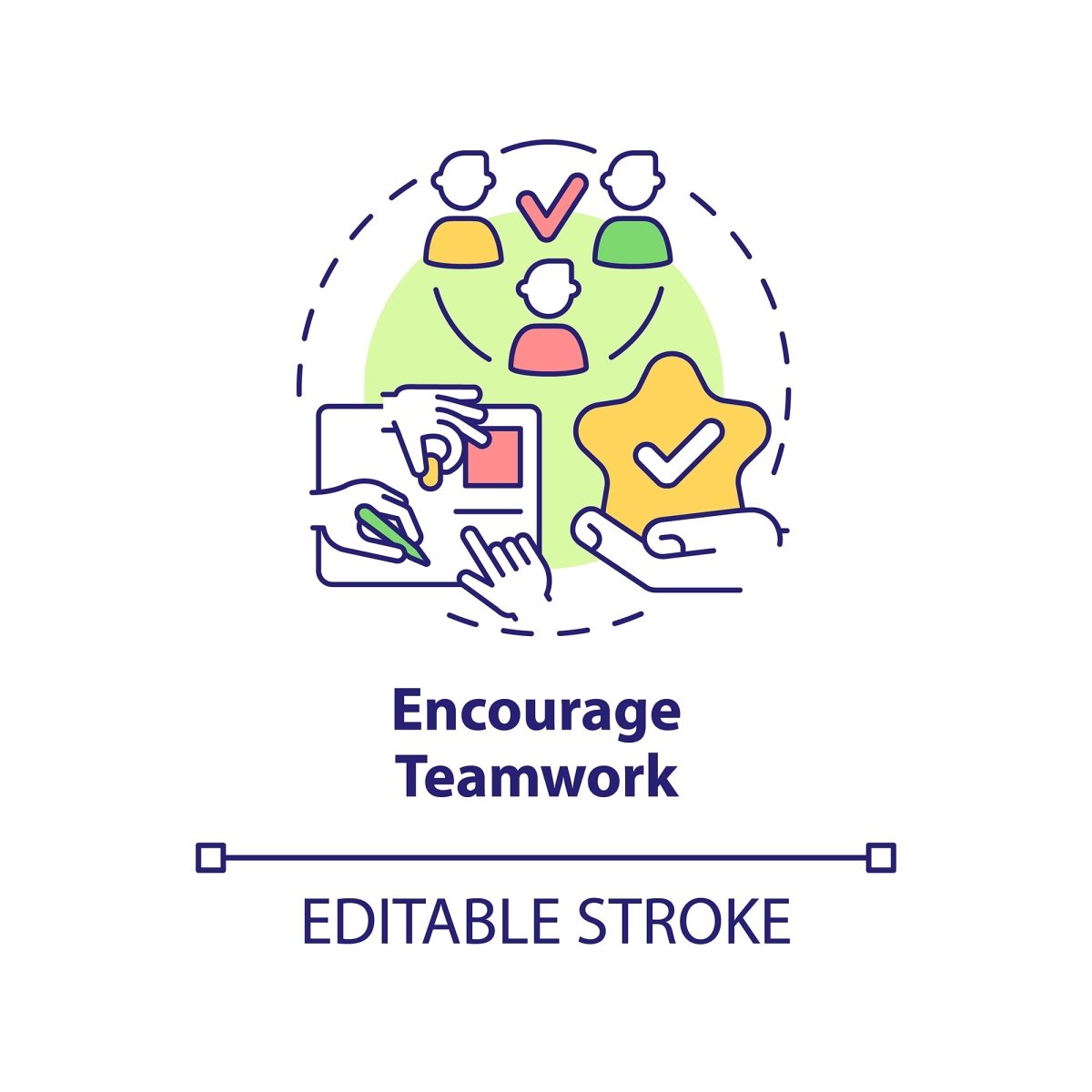 Employee motivation 34 concept icons bundle