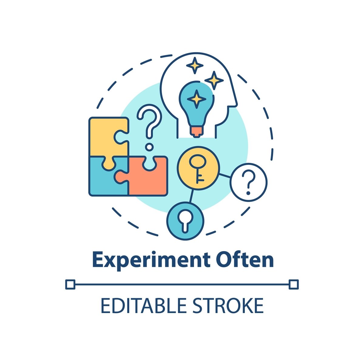 Employee motivation 34 concept icons bundle