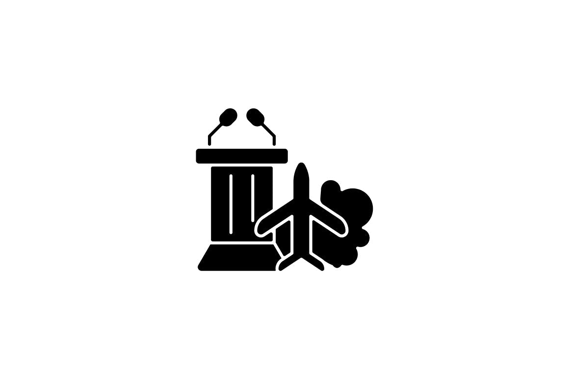 Employee perks and bonuses black glyph icons set on white space