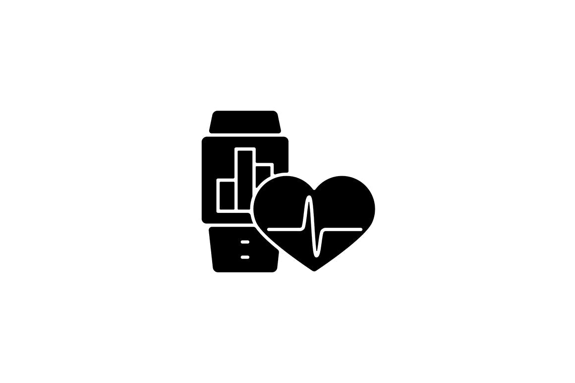 Employee perks and bonuses black glyph icons set on white space