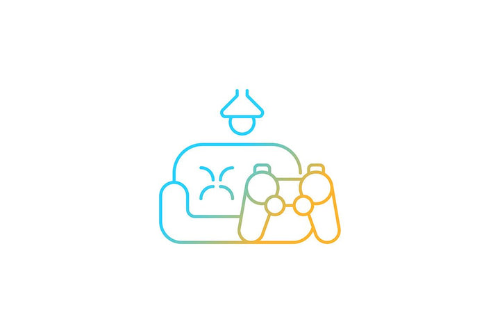 Employee perks and bonuses gradient icons set for dark and light mode