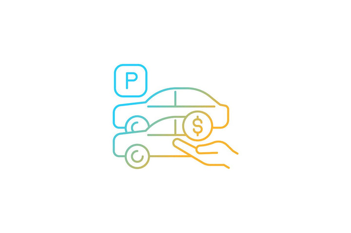 Employee perks and bonuses gradient icons set for dark and light mode