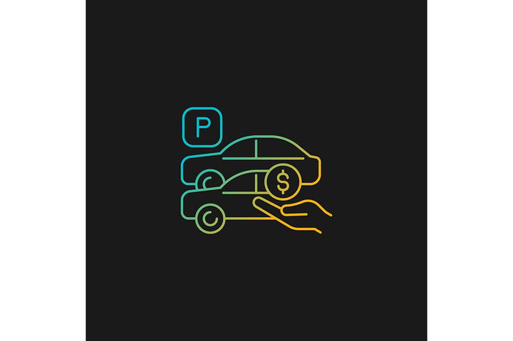 Employee perks and bonuses gradient icons set for dark and light mode