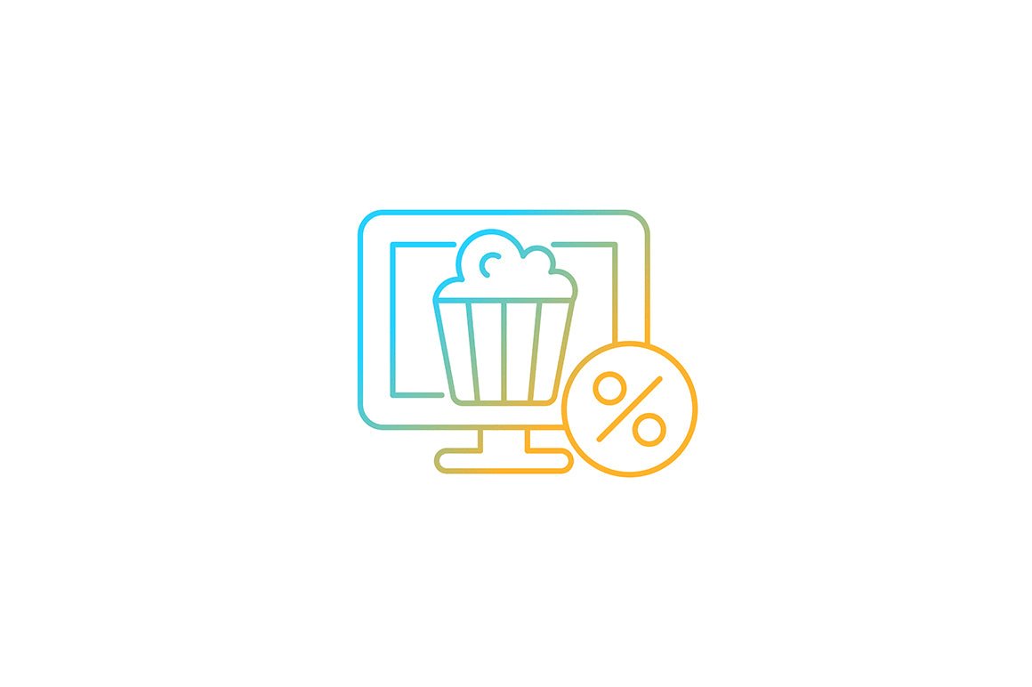 Employee perks and bonuses gradient icons set for dark and light mode