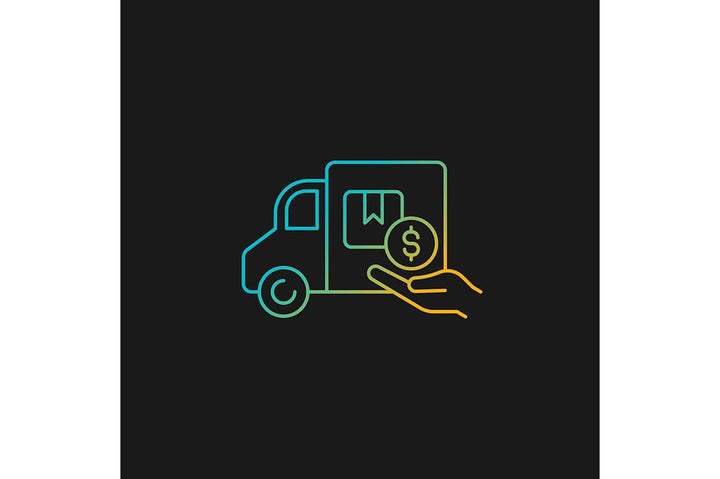 Employee perks and bonuses gradient icons set for dark and light mode