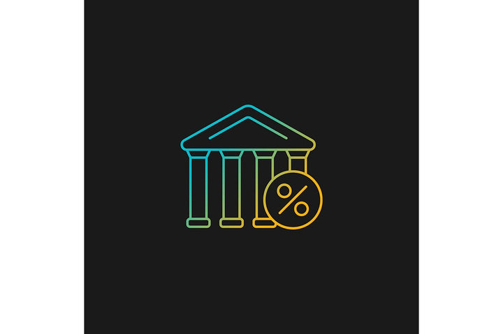 Employee perks and bonuses gradient icons set for dark and light mode