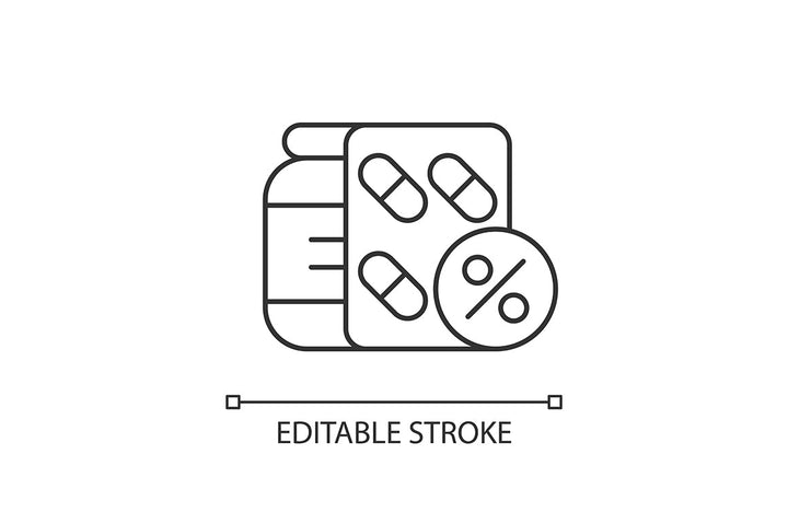Employee perks and bonuses linear icons set for dark and light mode