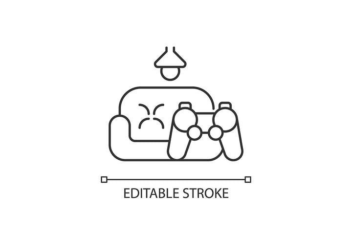 Employee perks and bonuses linear icons set for dark and light mode