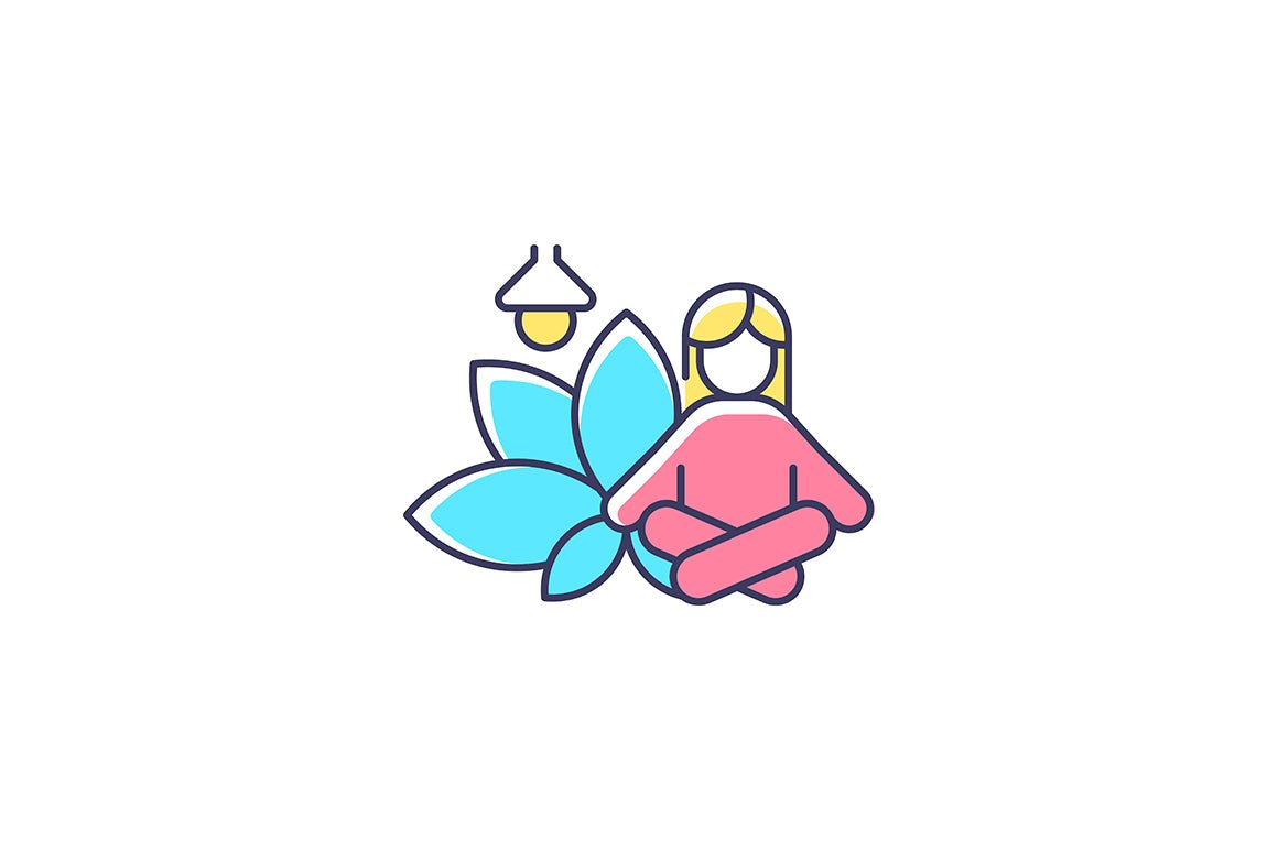 Employee perks and bonuses RGB color icons set