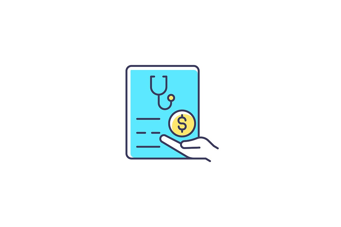 Employee perks and bonuses RGB color icons set