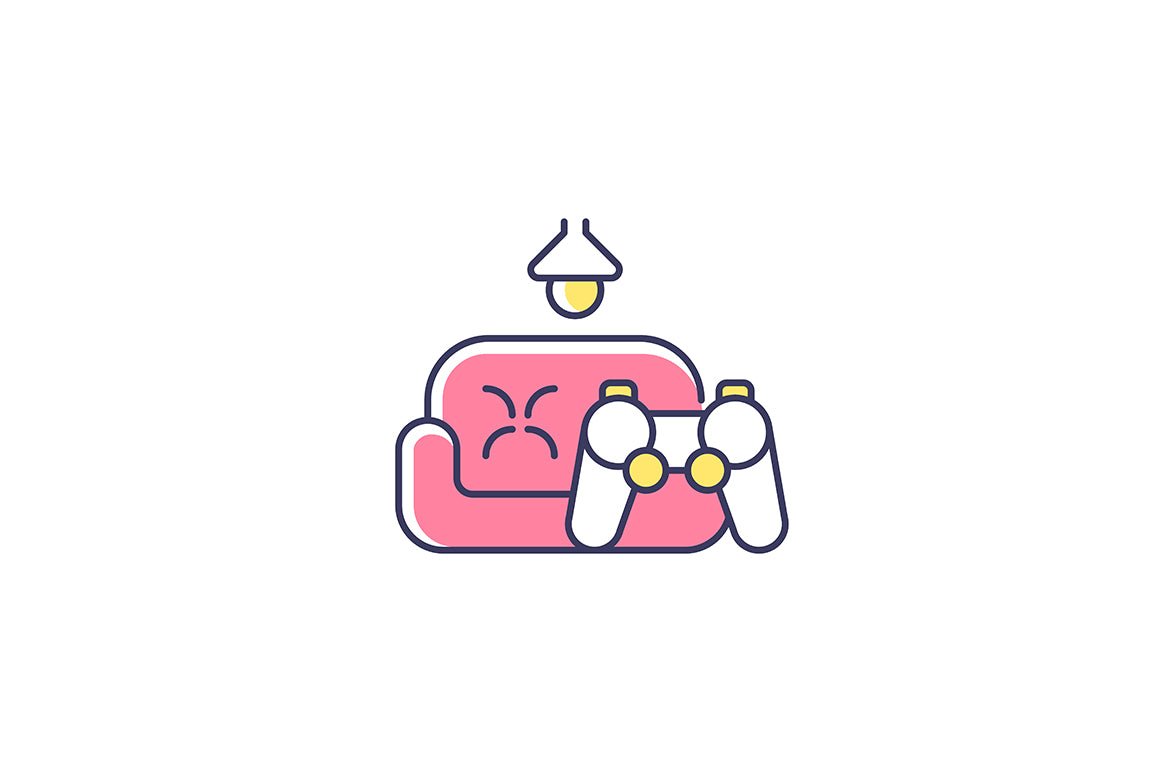 Employee perks and bonuses RGB color icons set