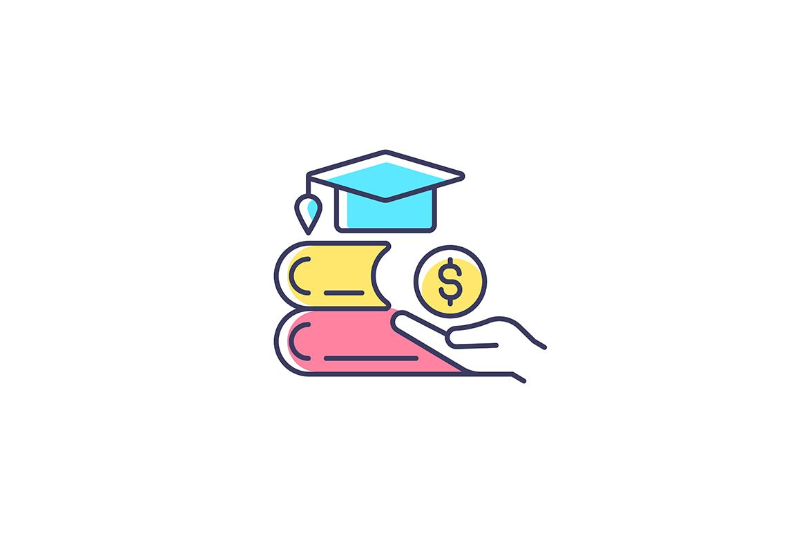 Employee perks and bonuses RGB color icons set