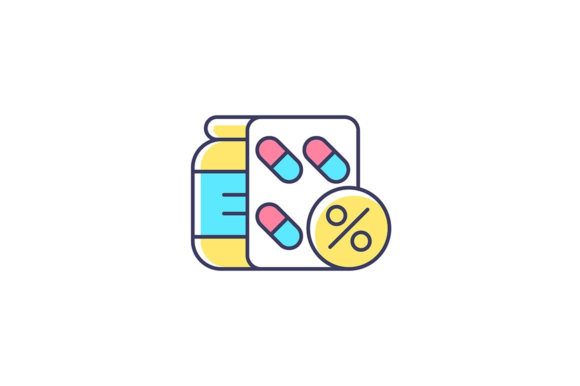 Employee perks and bonuses RGB color icons set