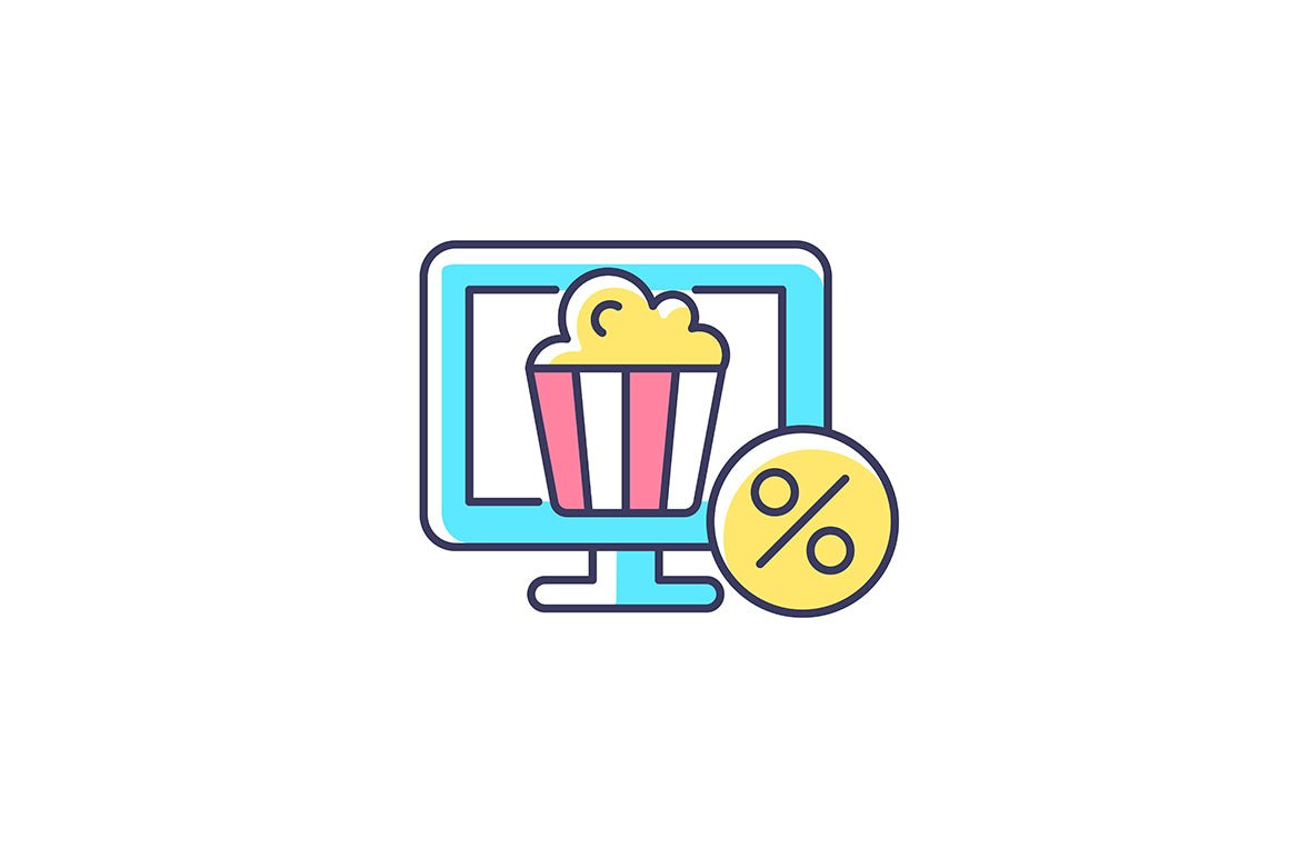 Employee perks and bonuses RGB color icons set
