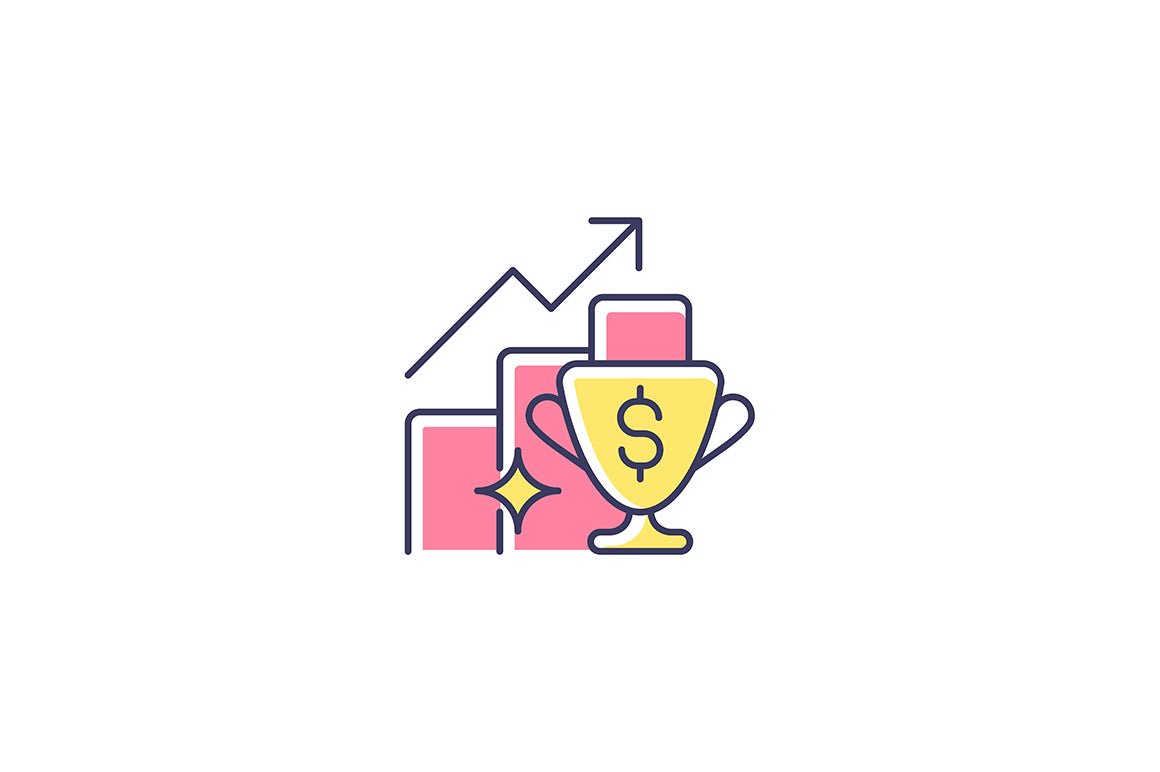 Employee perks and bonuses RGB color icons set