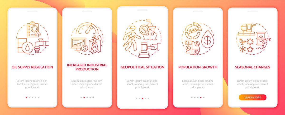 Energetic security onboarding mobile app page screen bundle