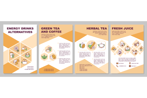 Energy Drinks Brochure Bundle