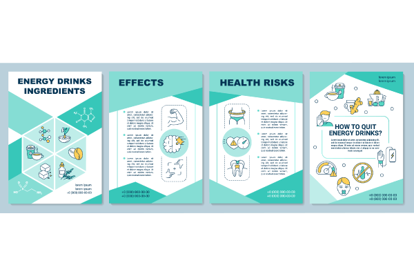 Energy Drinks Brochure Bundle