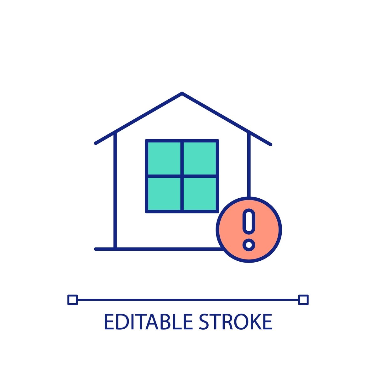 Energy efficiency RGB color icons set