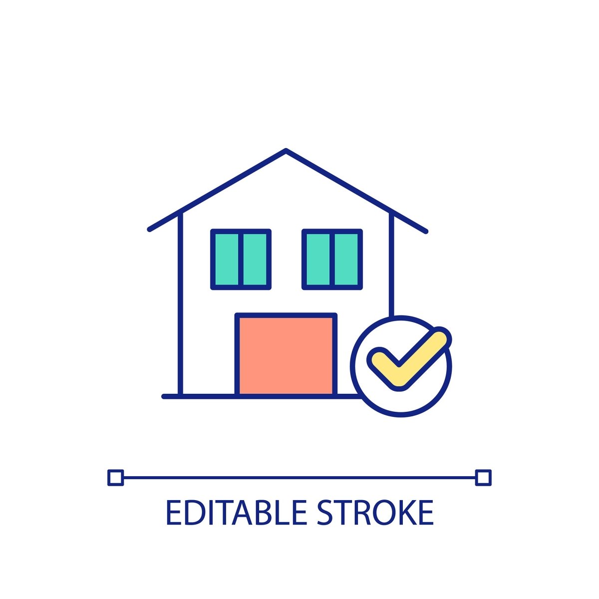 Energy efficiency RGB color icons set