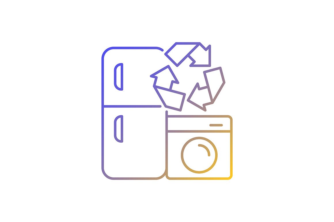 Energy purchase linear icons set