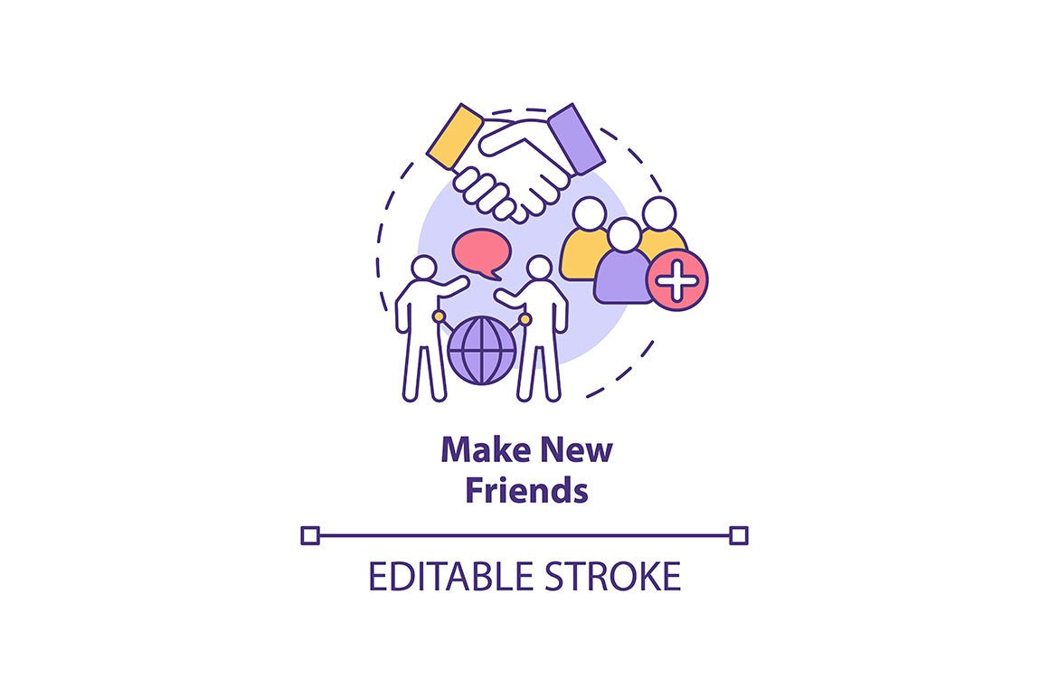 Expats Concept Icons Bundle