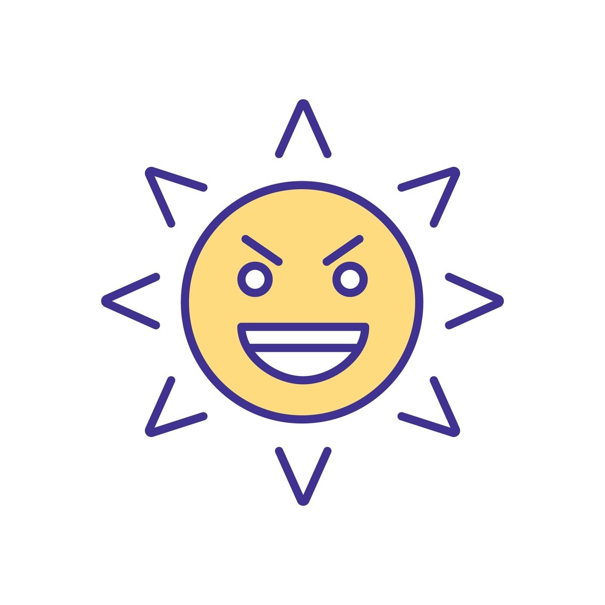 Eye health RGB color icons set