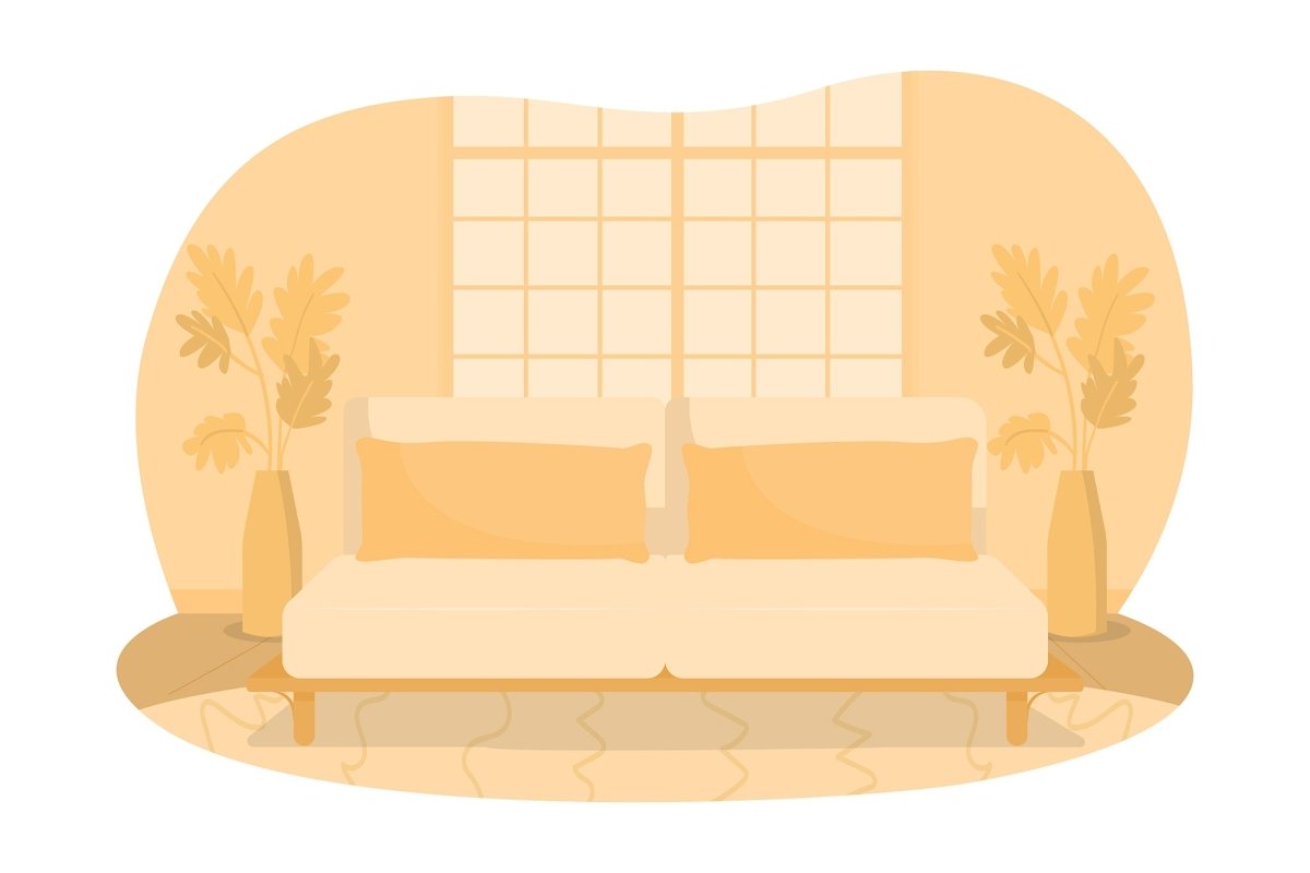Family illustrations flat color vector bundle