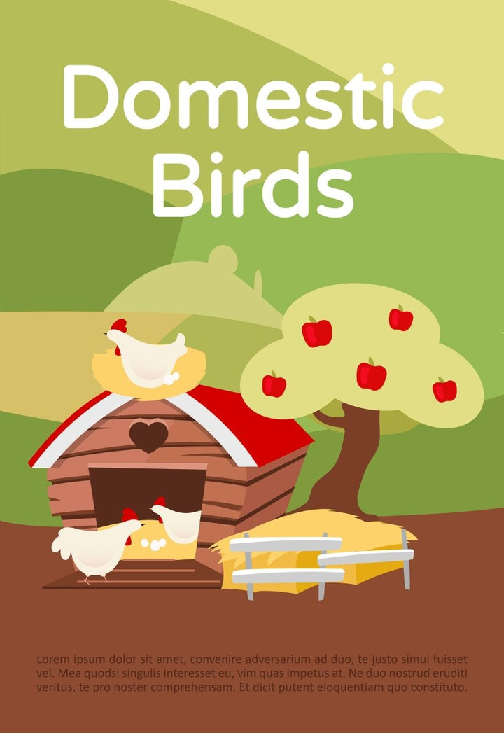 Farming brochure template