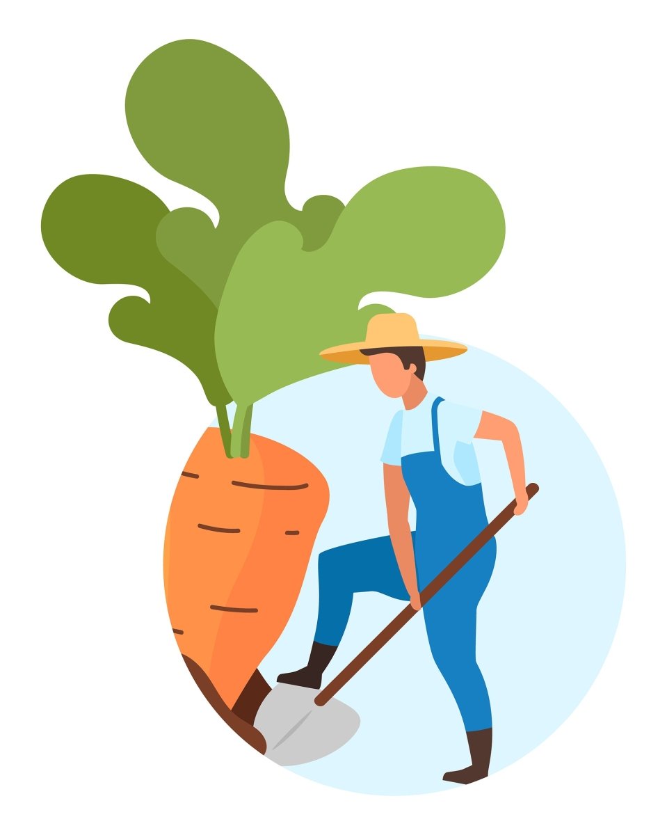 Farming flat concept icons set