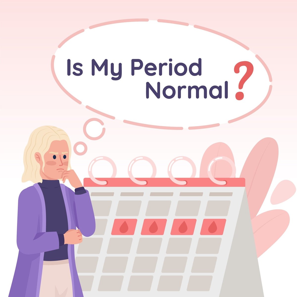 Female health templates set