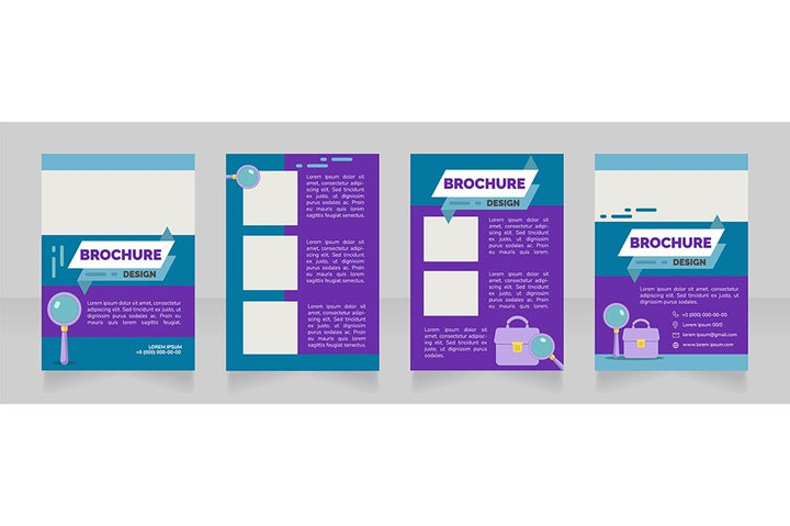 Find job brochure design bundle